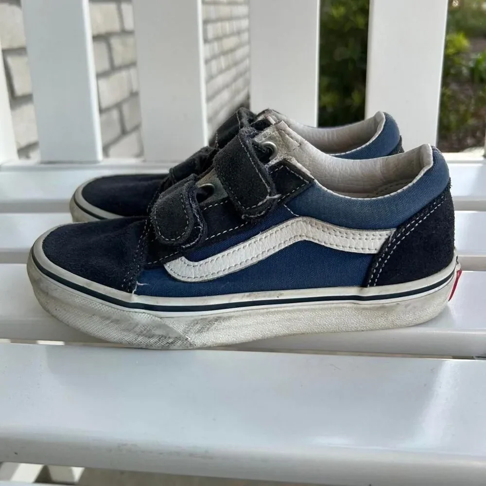 Vans Navy and Blue Trainers